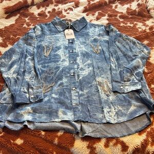 Blue Button Down Shirt